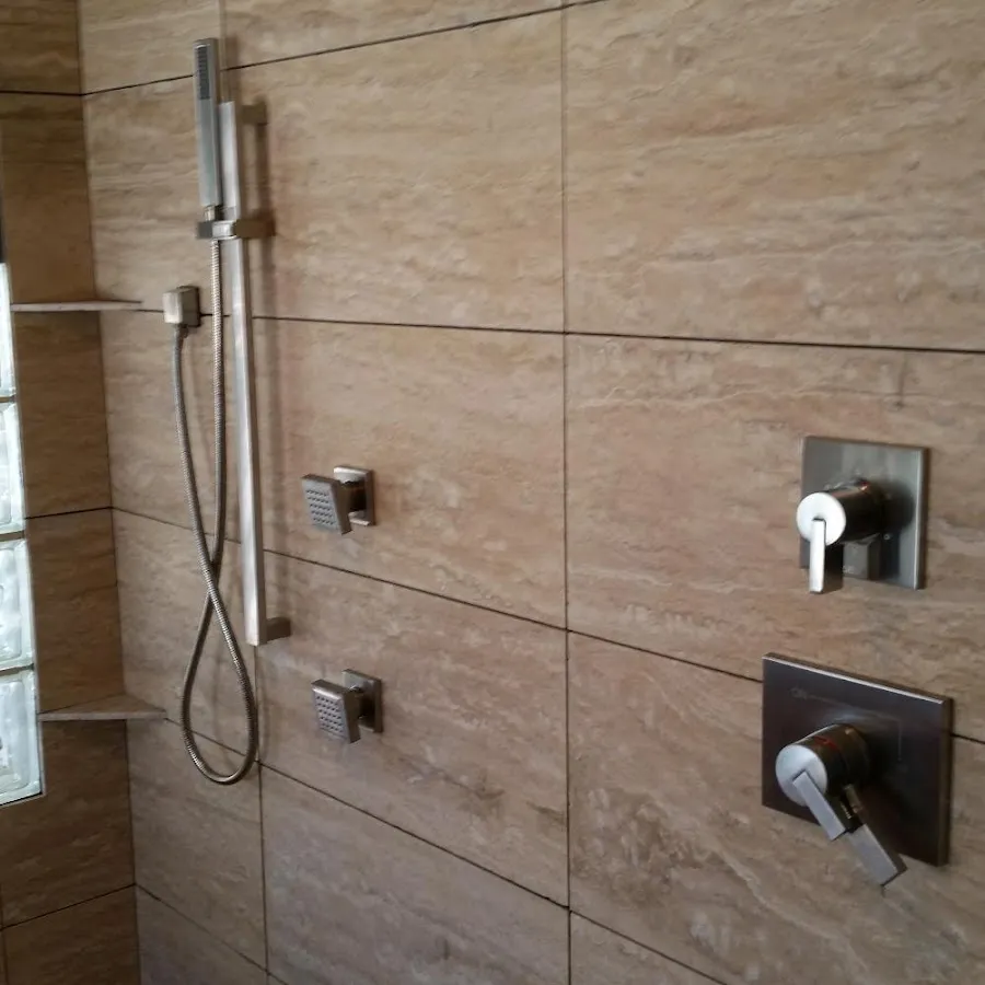 Shower fixture installation for Frozen Pipe Repair in La Habra